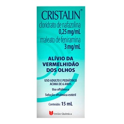 Cristalin 0,25+3mg 15ml