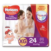 Fralda T Monica Huggie Supreme Calca Xg 6x24