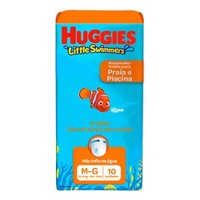 Fralda Huggies Praia Piscina P 12un