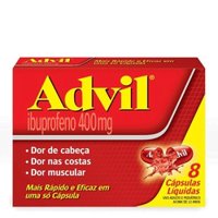 Advil Extra Alivio 400mg C/8 Caps
