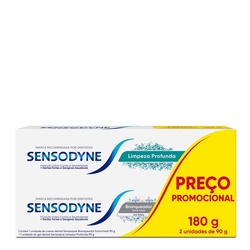 Sensodyne Limpeza Profunda Kit 2 Unid 90