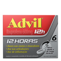 Advil 12h 600mg C 6comp Lib Prol