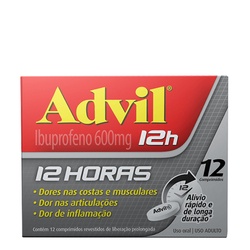 Advil 12 Horas 600mg 12caps