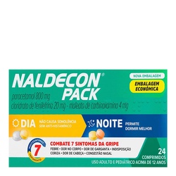 Naldecon Dia/noite C/24cprs