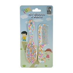 Kit Escova E Pente Little Fun 0604b*fl