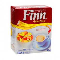 Adocante Finn Em Po 50envelopes Sucralose