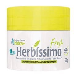 Desodorante Herbissimo Cr Fresh 55g