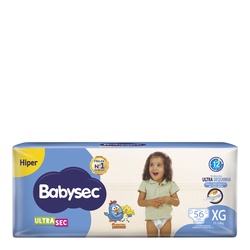 Fralda Babysec Hiper Xg C/56