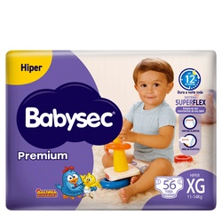 Fralda Babysec Premium Hiper Xg C/56 (2)