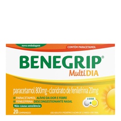 Benegripe Multi Dia 20comp