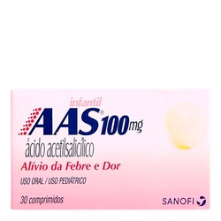 Aas Infantil 100mg C/30cprs