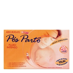 Absorvente Pos Parto C/gel C/15