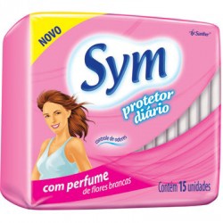 Absorvente Sym Diario 15un C/perf