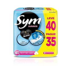Absorvente Sym Diario Lv40 Pg35 S/perf