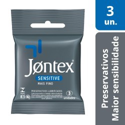 Preservativo Jontex Sensitive C/3un
