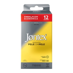 Preserv.jontex  12un Pele Com Pele