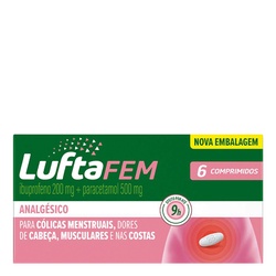 Luftafem C/6 Caps Gel