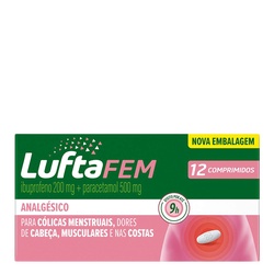 Luftafem C/12 Caps Gel