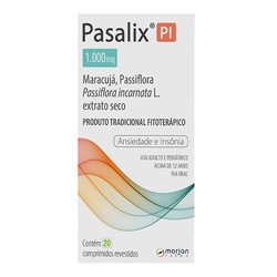 Pasalix Pi 1000mg C/20 Cprs