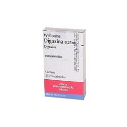 Digoxina 0,25mg 25cpds Welcome