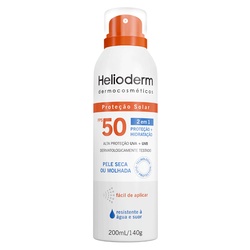 Helioderm Suncare Fps50 Spray 200ml