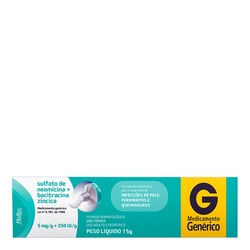 Sulfato Neomicina+bacitracina Pom 15gr