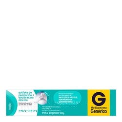 Sulfato Neomicina+bacitracina Pom 50gr