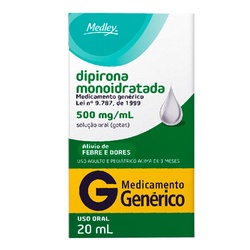 Dipirona Sodica 20ml Medley