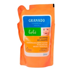 Shampoo Granado Bebe Camomila 250ml Refil