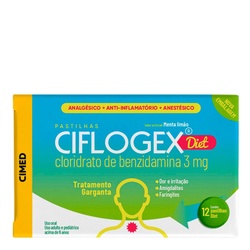 Ciflogex 3mg C/12 Past Diet Menta