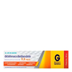 Diclofenaco Dietilamonio Gel 60g Cimed