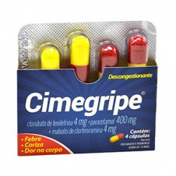 Cimegripe C/4caps