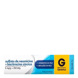 Sulfato Neomicina+bacitracina Pom 15gr
