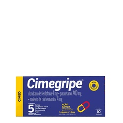 Cimegripe 10cps Cimed