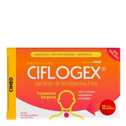 Ciflogex 3mg C/12 Past Cereja