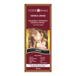 Henna Surya Cr Preto 70ml