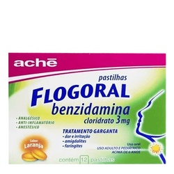 Flogoral Past C/12 Laranja