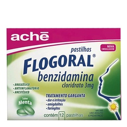 Flogoral Menta C/12 Past