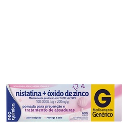 Nistatina + Oxido De Zinco Pom Neo Quimi
