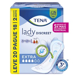Absorvente Geriat Tena Lady Discr Extra L20p18