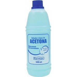 Acetona 500ml Farmax Blue
