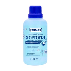 Acetona 100ml Farmax Blue