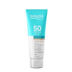 Protetor Sol Facial Fps 50 Bege Medio 60g