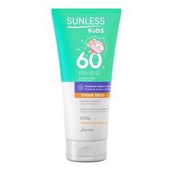 Protetor Sol Sunless Kids Fps60 200gr Toque