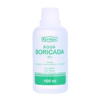 Agua Boricada 3% Gotejador 100ml