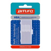 Escova Dental Bitufo Interdental Refil Cilind 6un