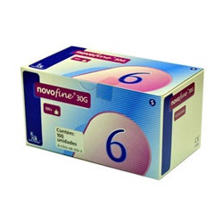 Agulha Novofine Caneta 6mm