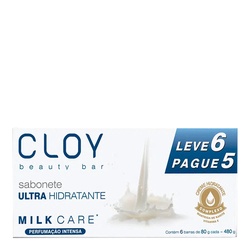 Sabonete Cloy 80g Milk Care Lv6 Pg5