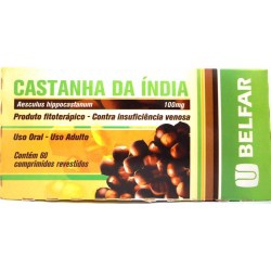 Castanha Da India 100mg C/60comp Belfar