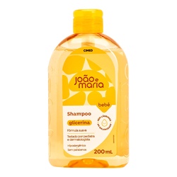 Shampoo Joao E Maria Glicerina 200ml